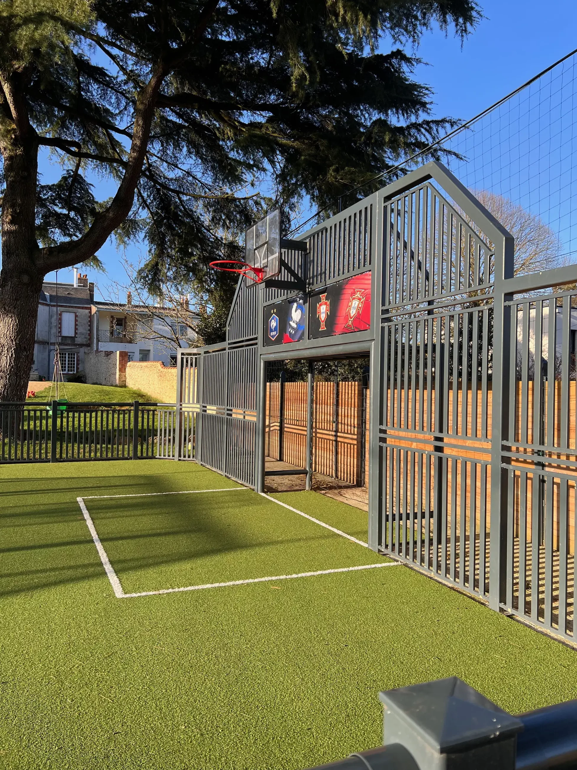 Réalisation d'un city stade par AGÔN du Groupe AGIA