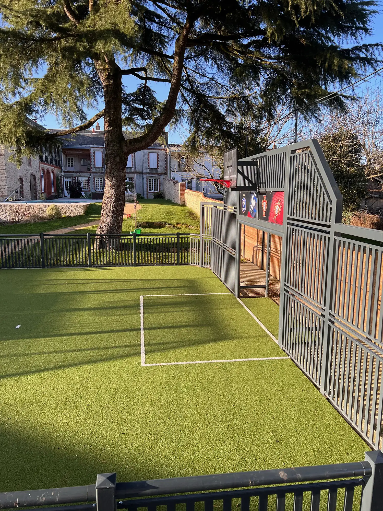 Réalisation d'un city stade par AGÔN aux Herbiers
