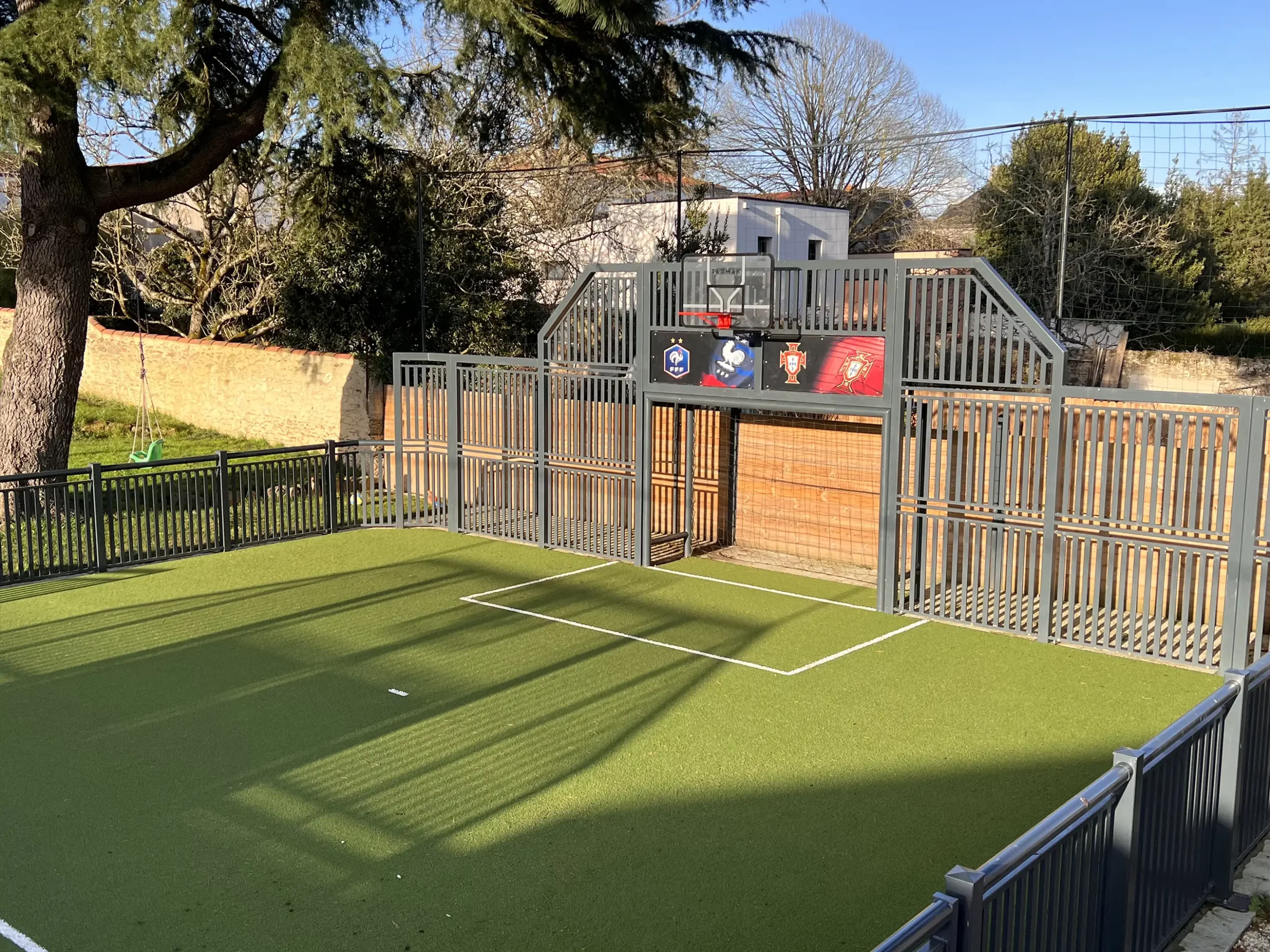 Réalisation d'un city stade par AGÔN en Vendée