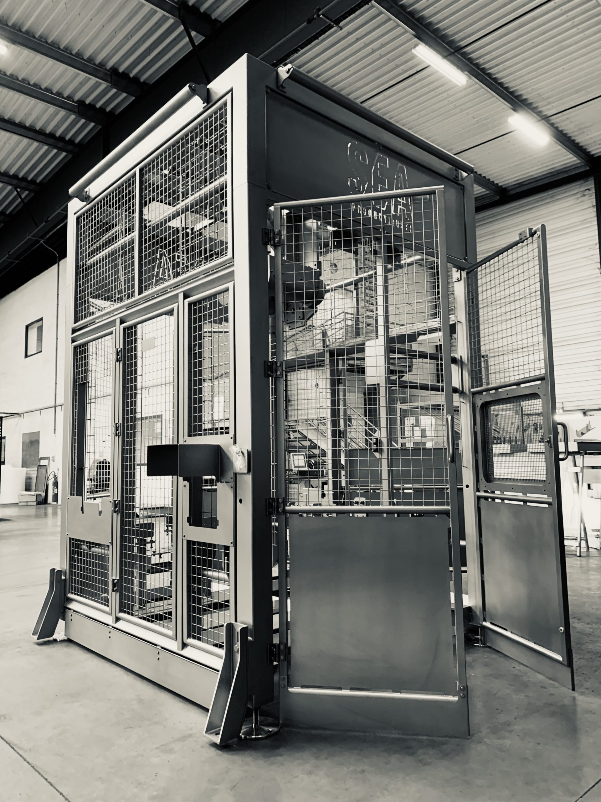 Chassis mécano-soudé - Machine spé / inox
